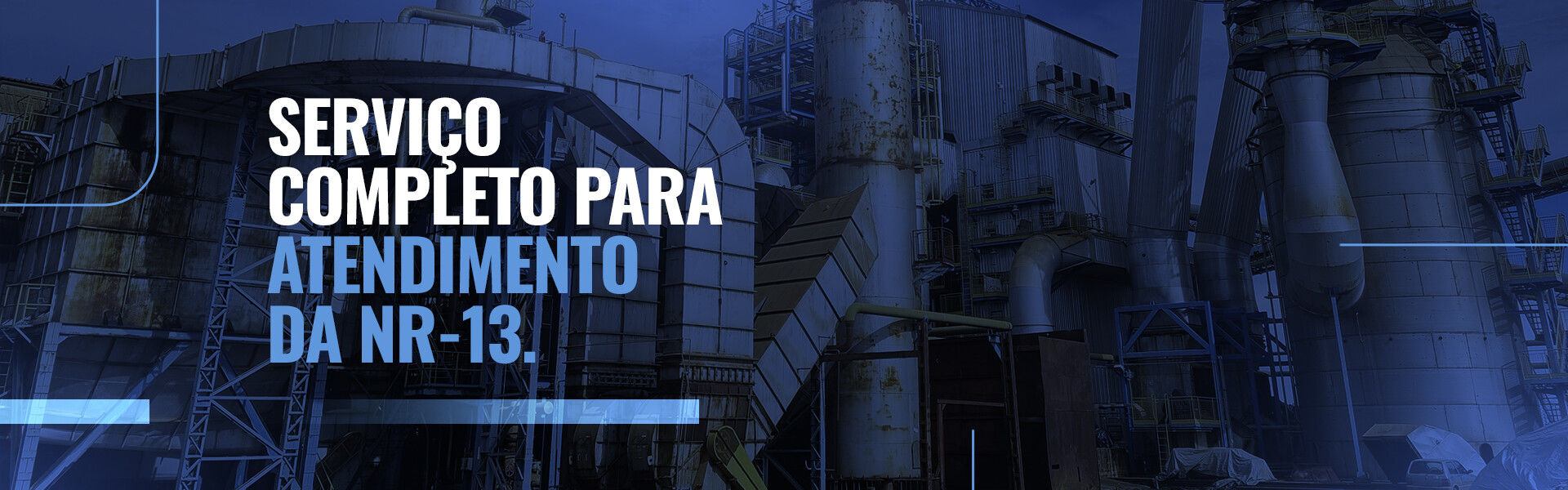 Serviço completo para atendimento da NR-13