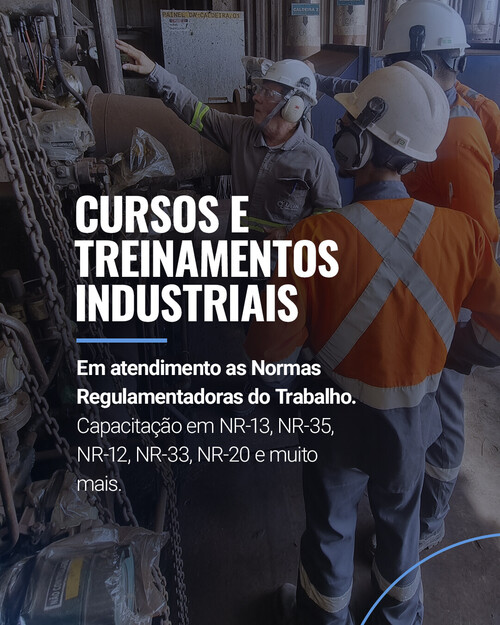 Cursos e treinamentos industriais