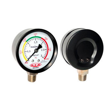 Manômetro DSA Vertical – Para Autoclave