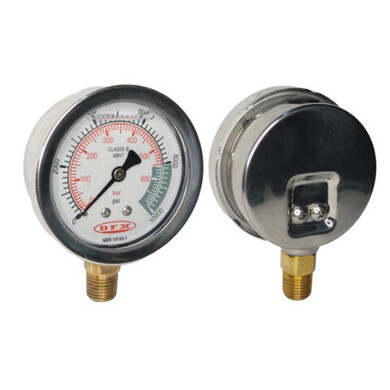 Manômetro DSI Vertical (62mm – 2.1/2”)