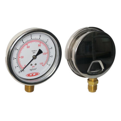 Manômetro DSI Vertical (100mm – 4”)