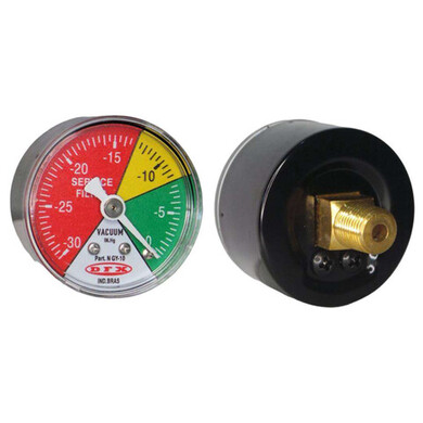 Vacuômetro DSA Horizontal (41mm - 1.1/2")