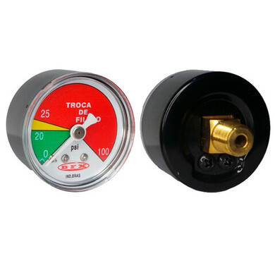 Manômetro DSA Horizontal – Saturação de Filtro